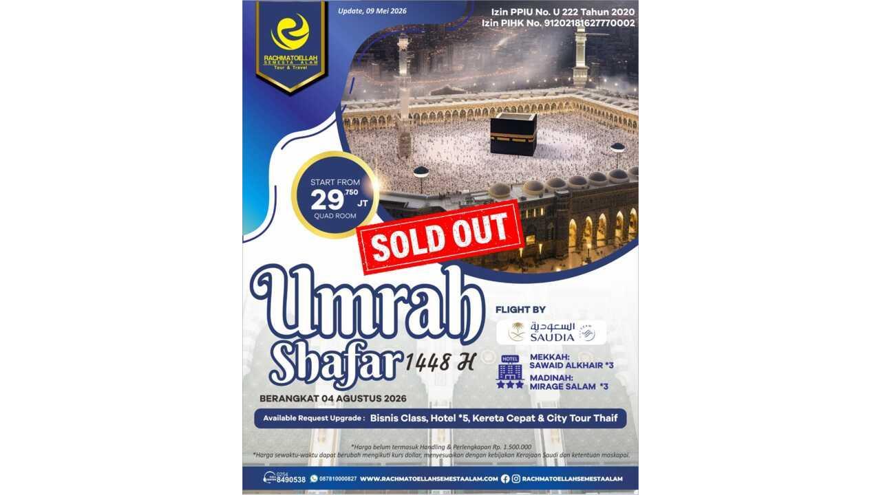 Umrah Shafar 1448 H